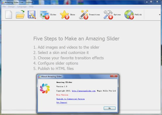 不懂代码也能设计网页，Amazing Slider v1.8发布
