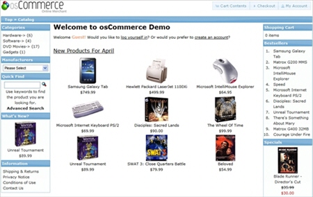 osCommerce